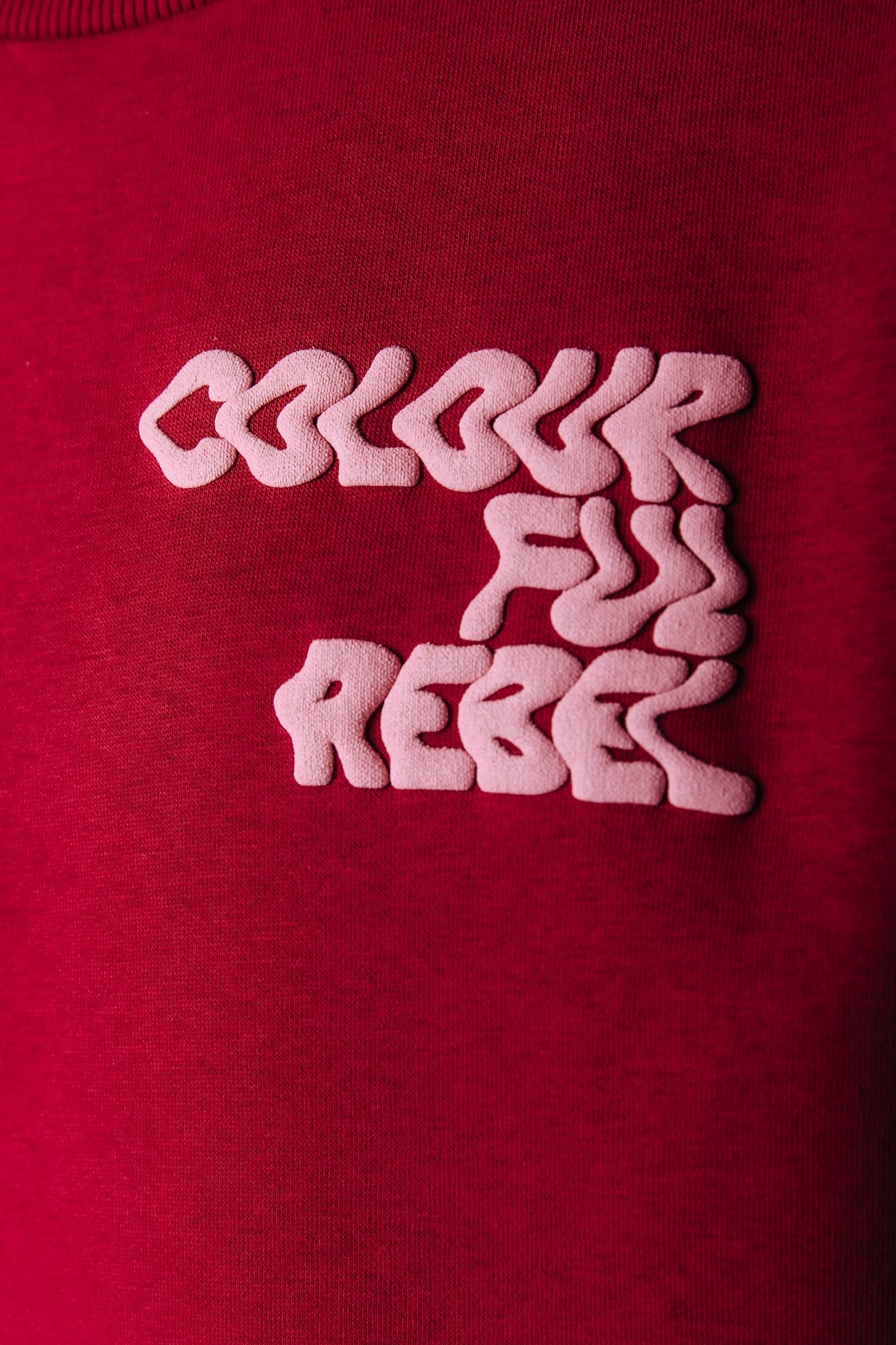 Logo Wave Sweat | Red