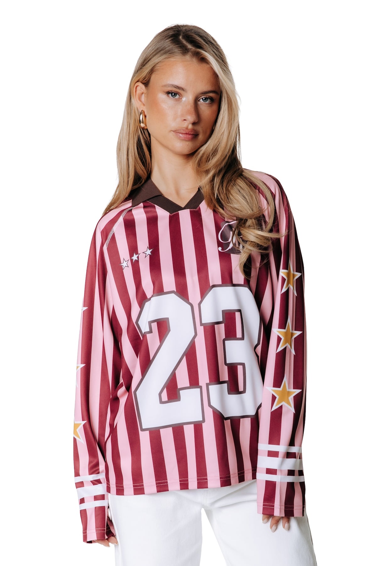 Jody Sport Collar Raglan Longsleeve | Multicolor
