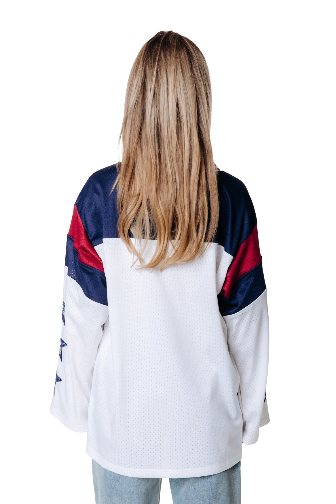 Tayla Mesh Football Longsleeve | Multicolor
