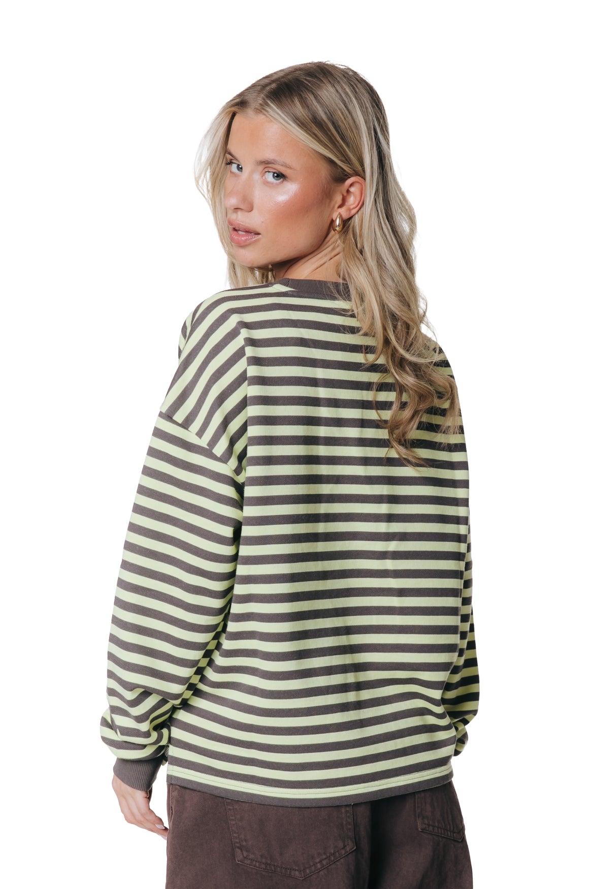 Multi Stripe Longsleeve | Brown / Yellow