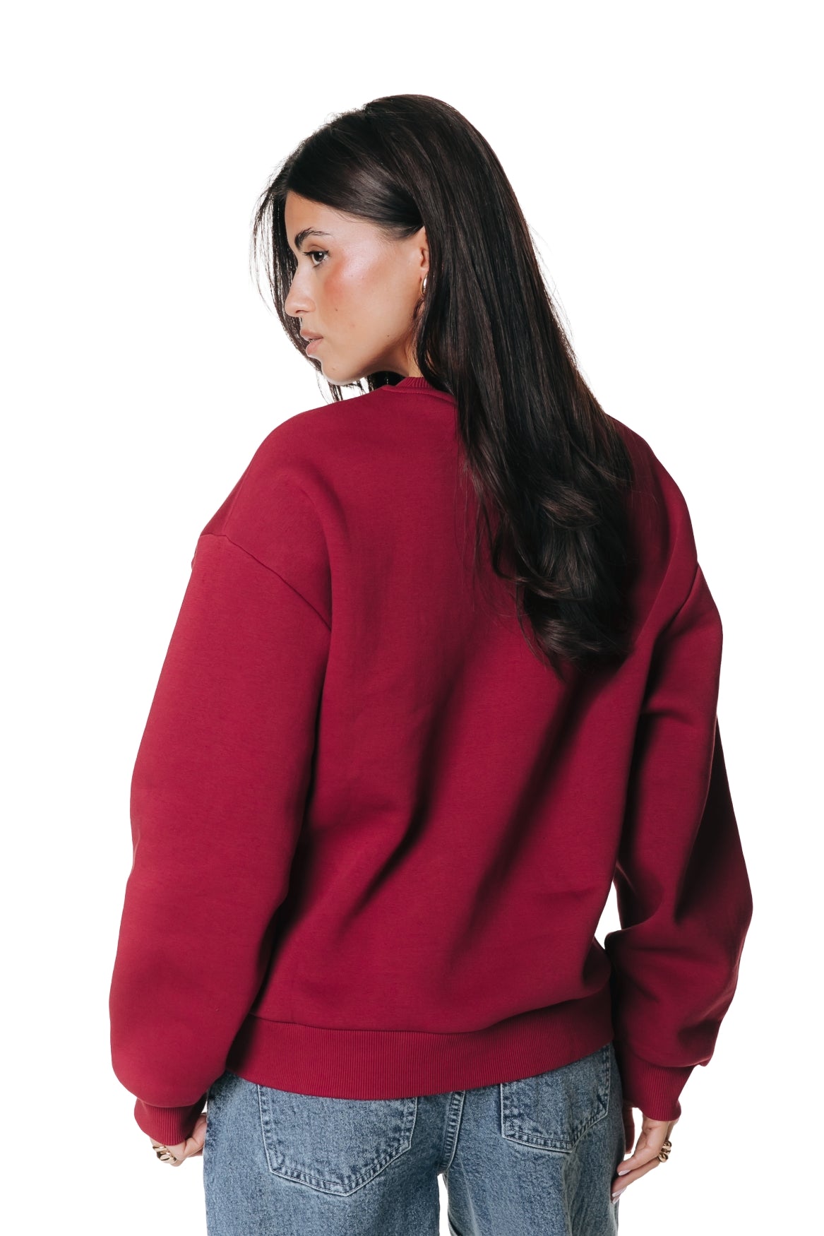Fancy Script Sweat | Red