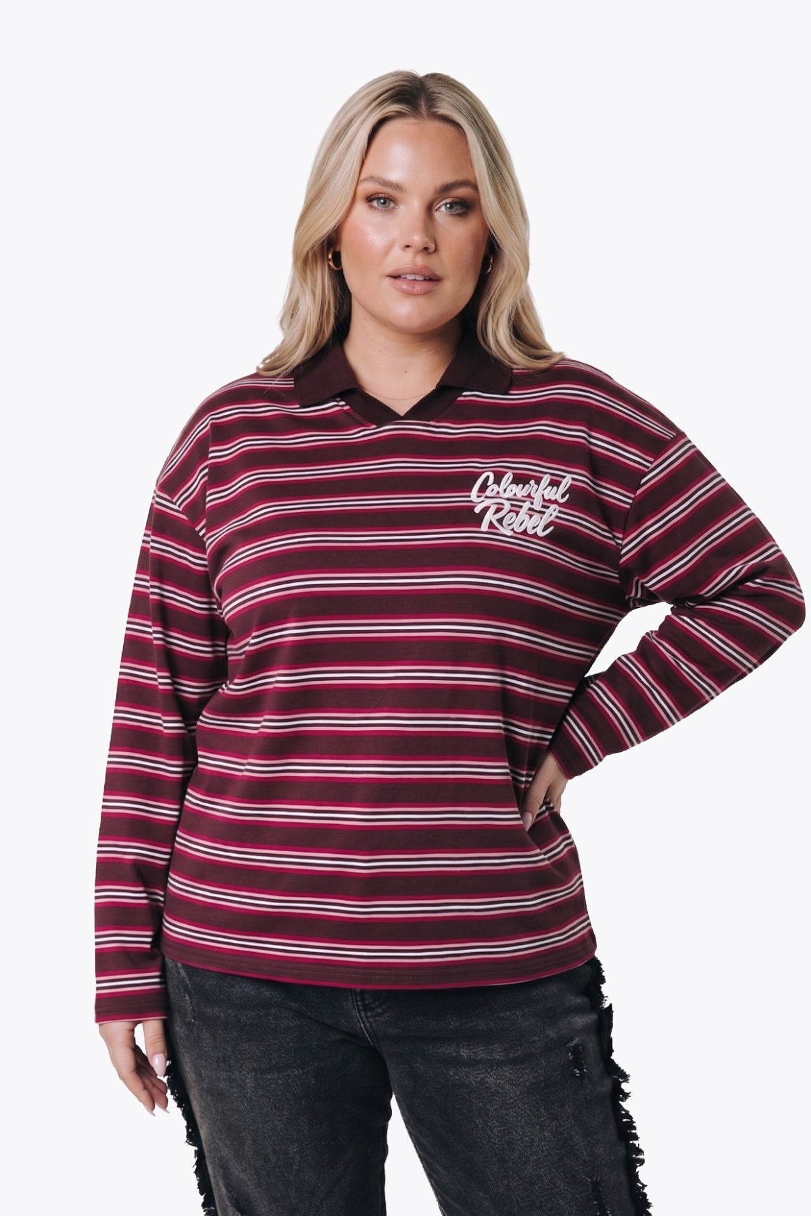 Sport Collar Longsleeve | Red