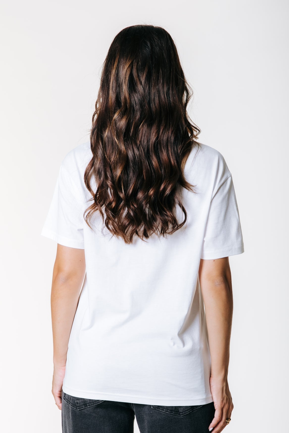 Uni-Label-T-Shirt | Standardweiß