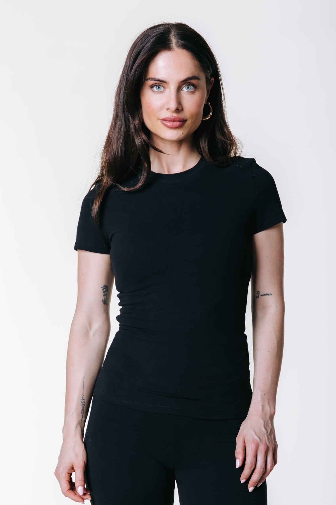 Uni Fitted T-shirt | Black