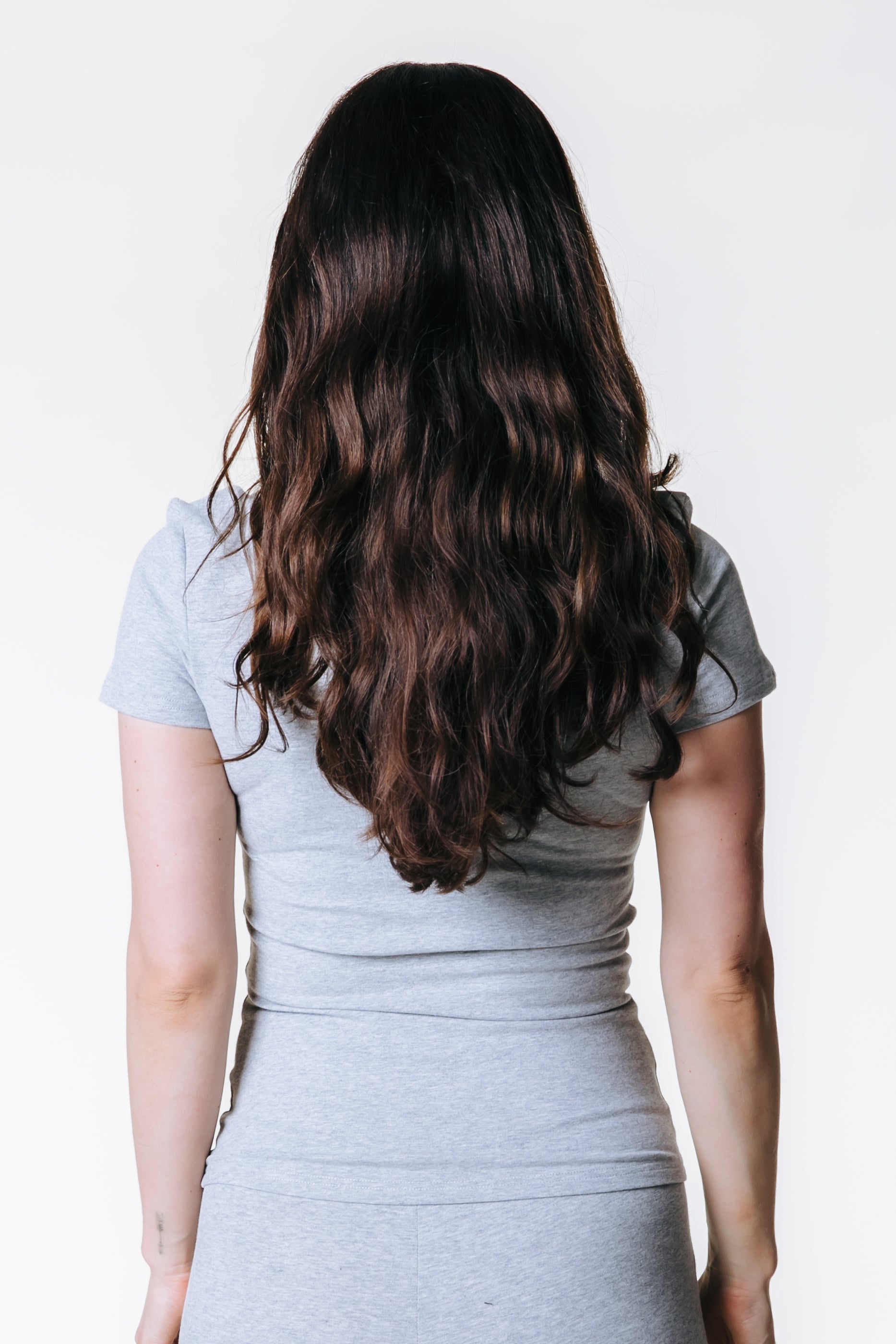 Uni Fitted T-shirt | Medium gray blend