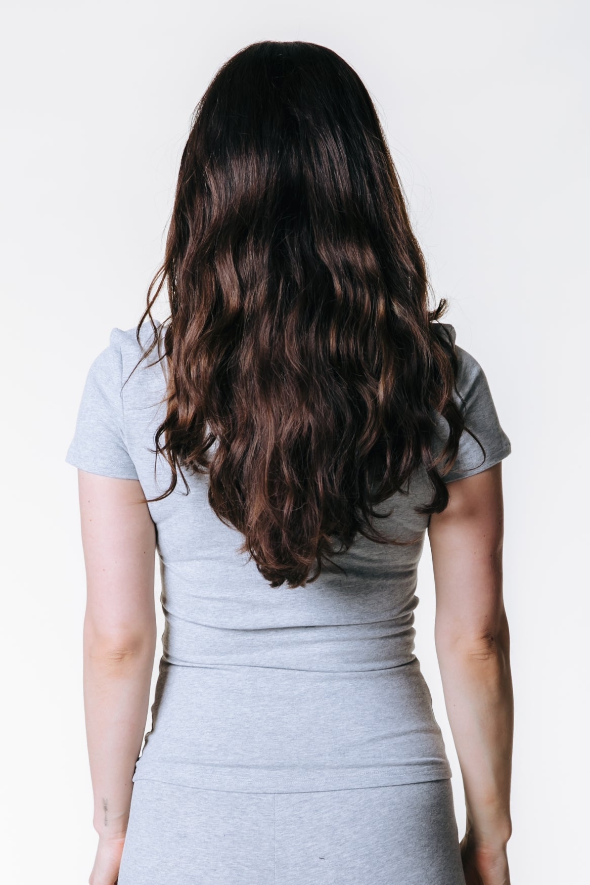 Uni Fitted T-shirt | Medium grey