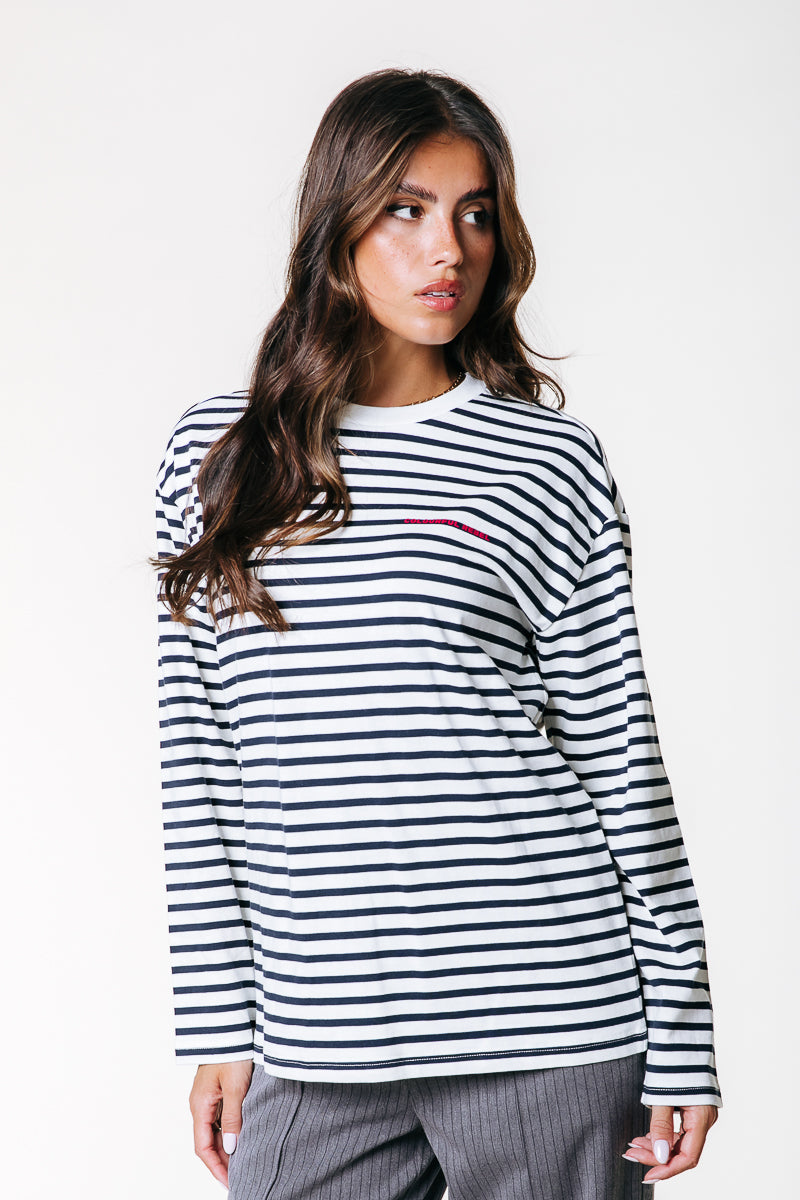 Bold Logo Longsleeve | Off white