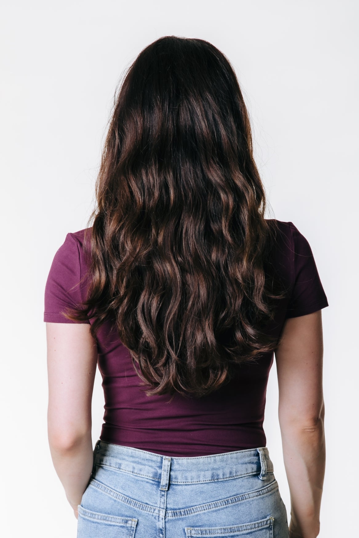 Uni Fitted T-shirt | Merlot Red