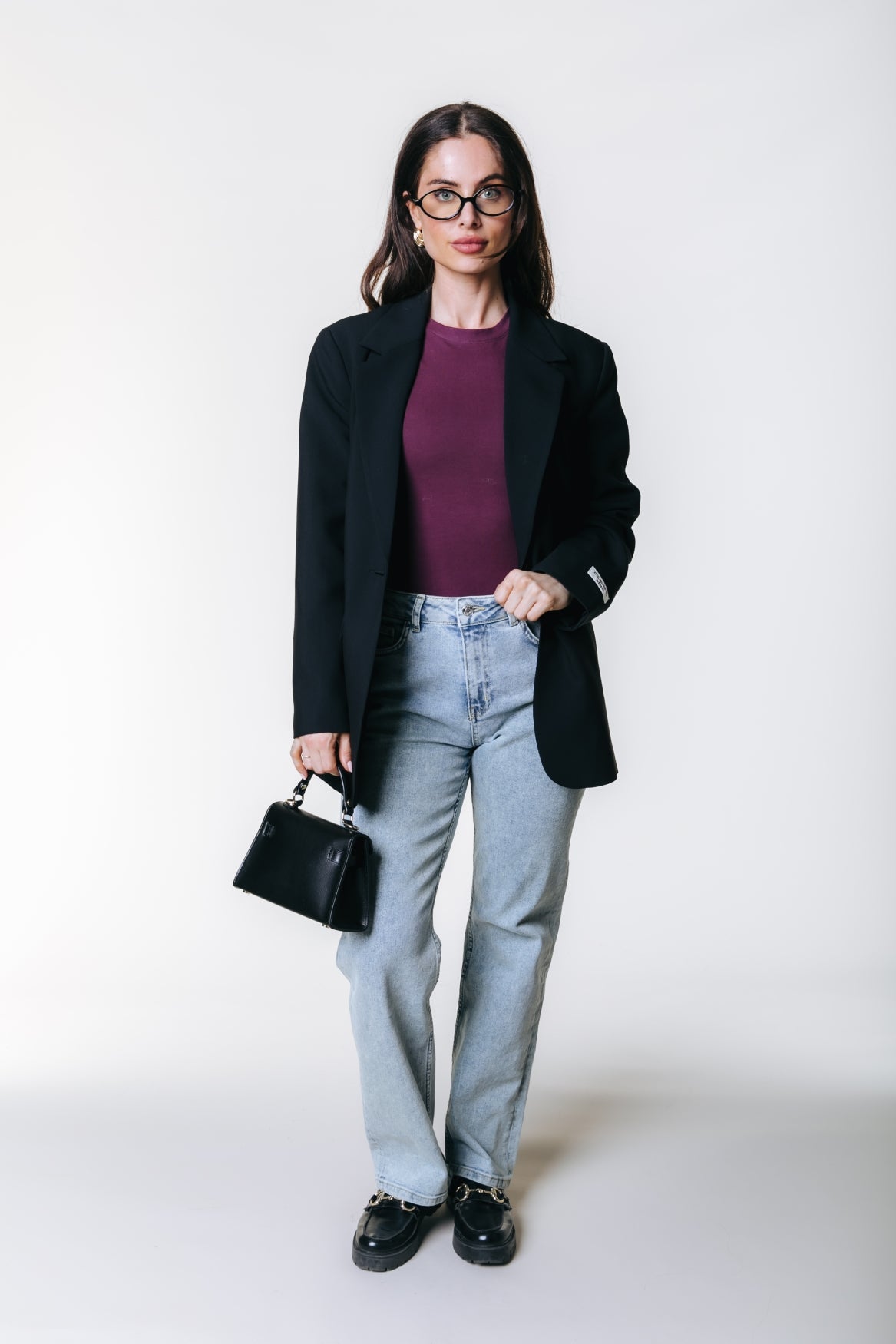 Uni Fitted T-shirt | Merlot Red