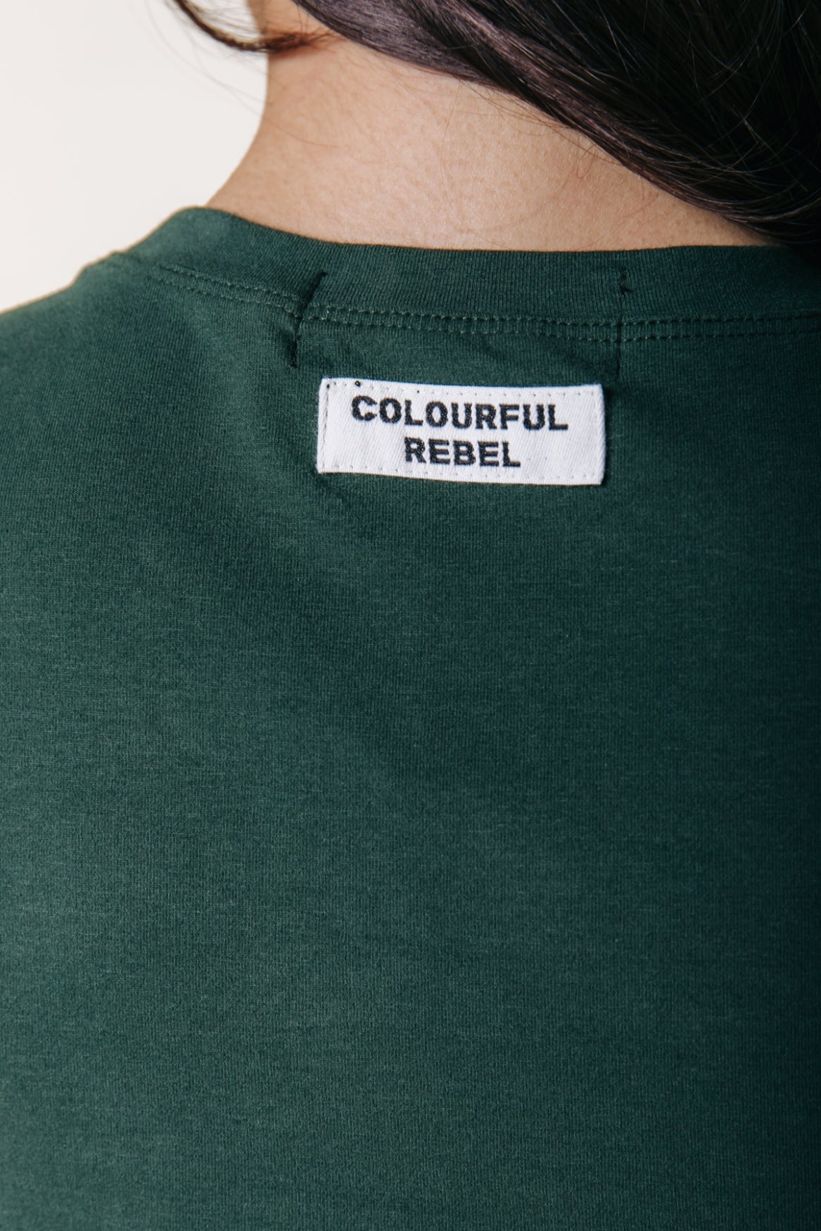 Fitted T-shirt | Dark green