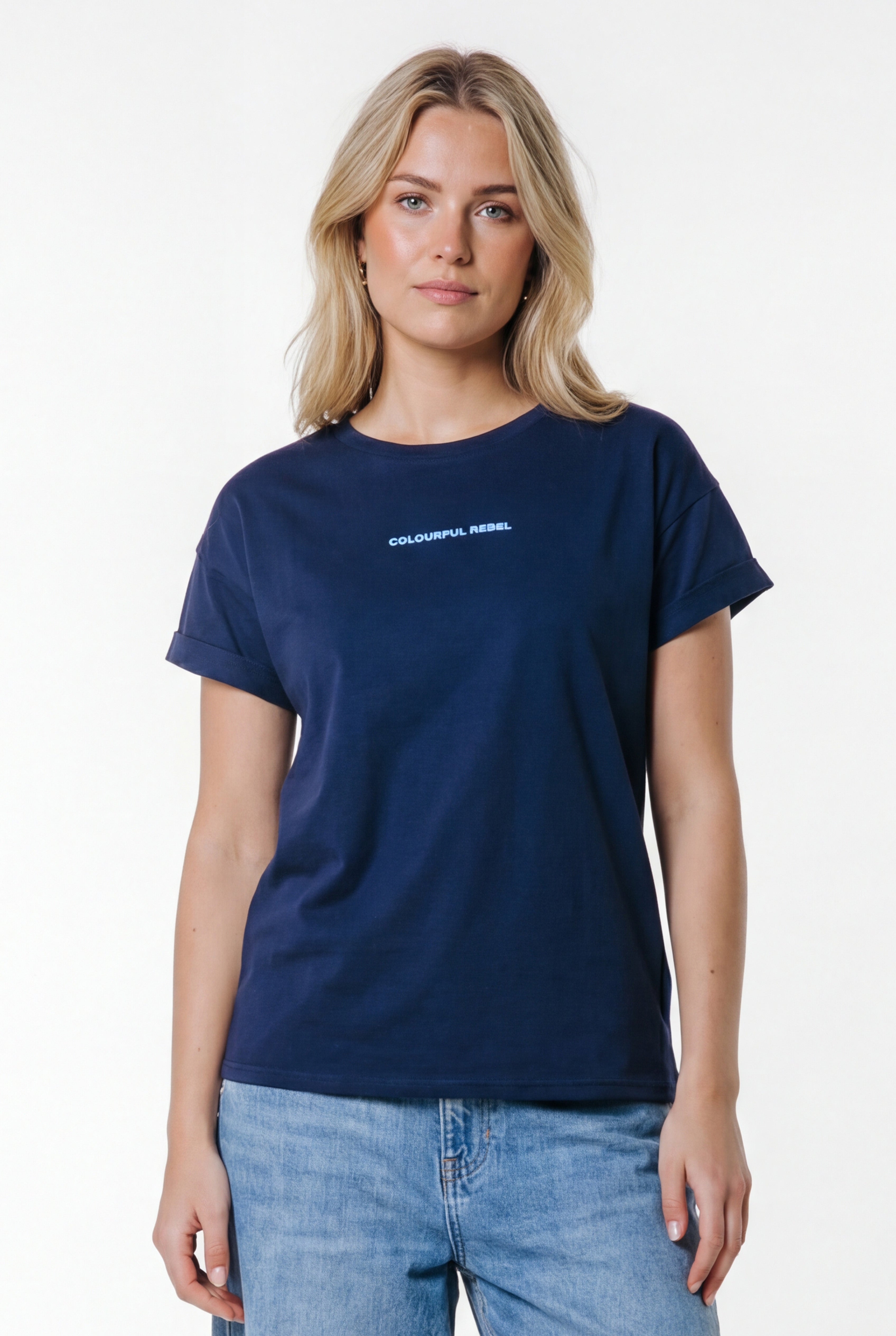 Uni Logo T-shirt | Deep blue