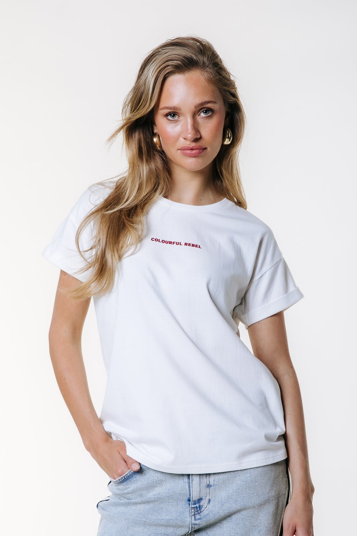 Uni Logo T-Shirt | Standardweiß