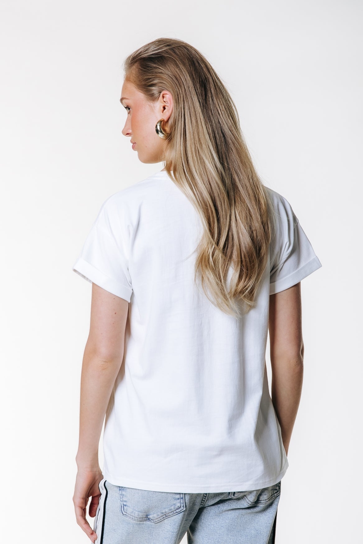 Uni Logo T-Shirt | Standardweiß