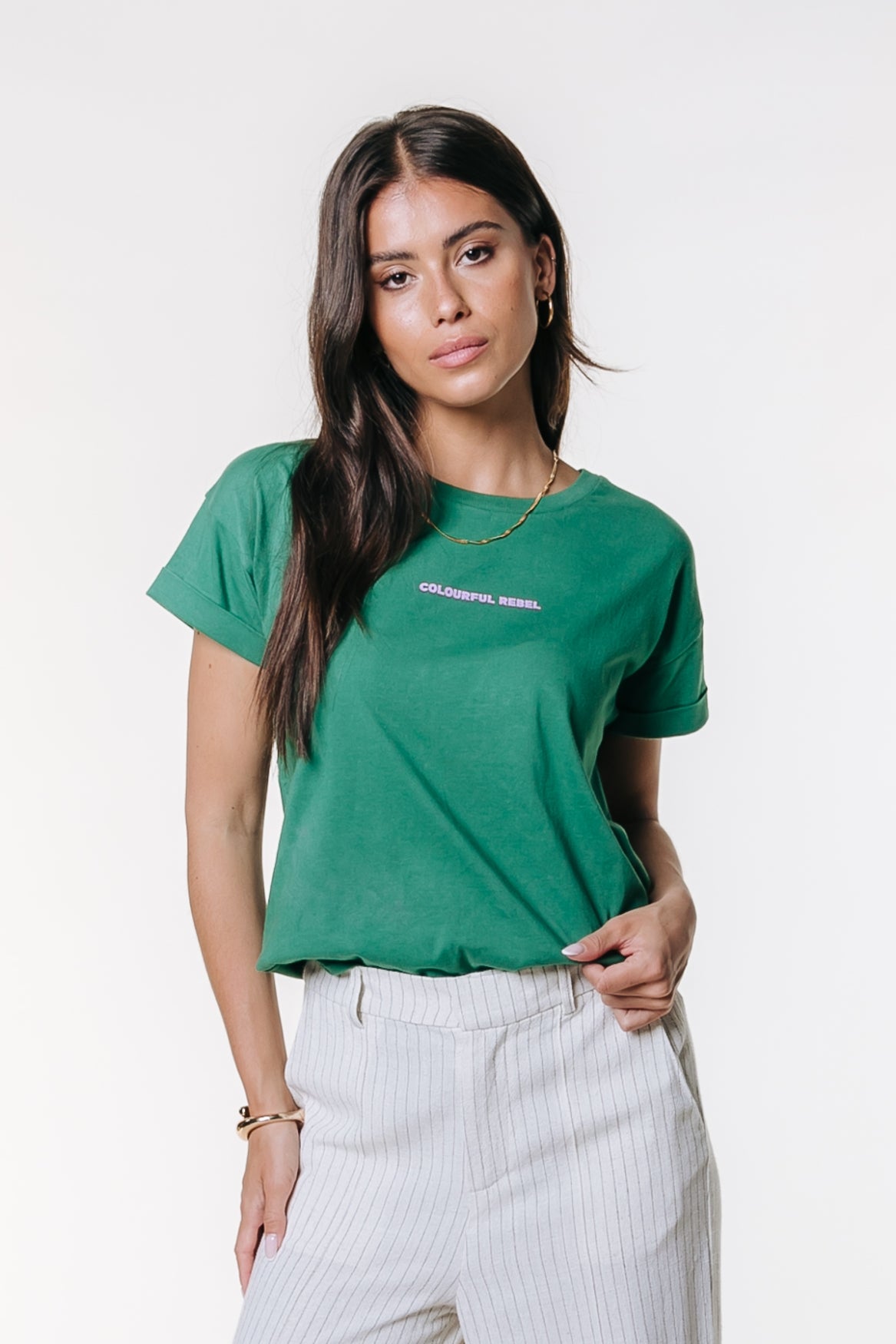 Uni Logo Tee | Pine green