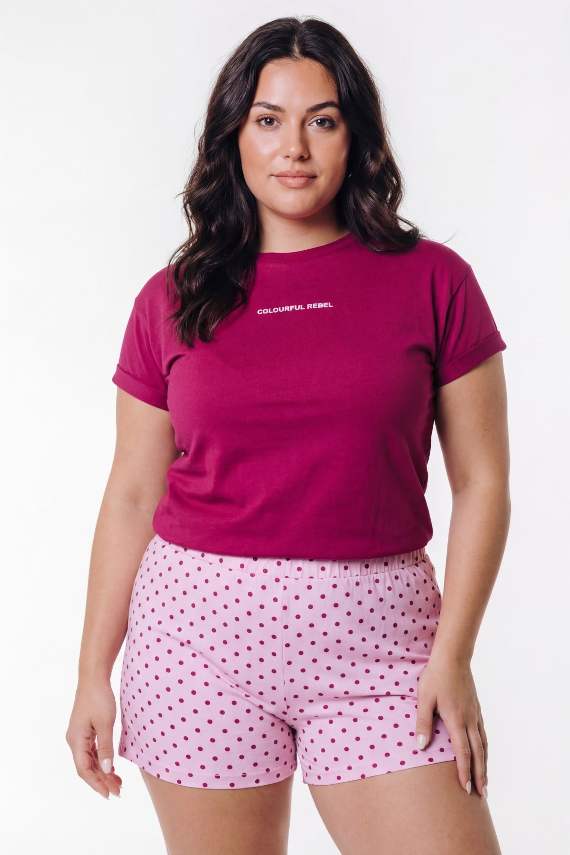 Uni Logo T-shirt | Deep Burgundy