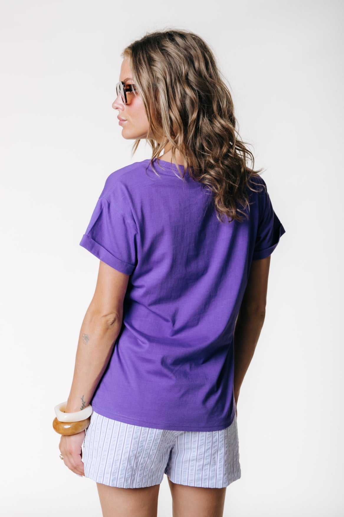 Uni Logo T-shirt | Dark Lavender