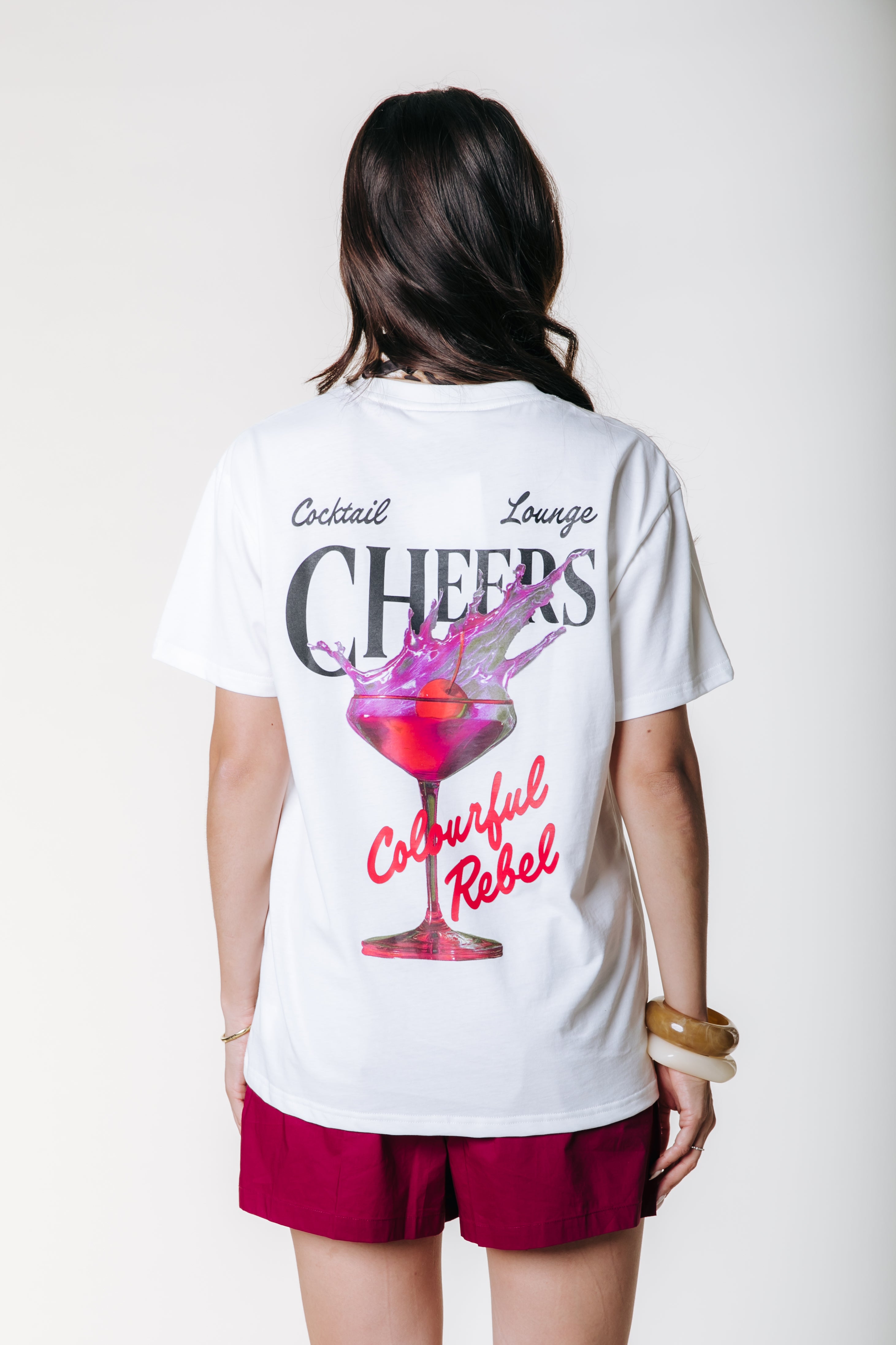 Cheers T-shirt | Standard white