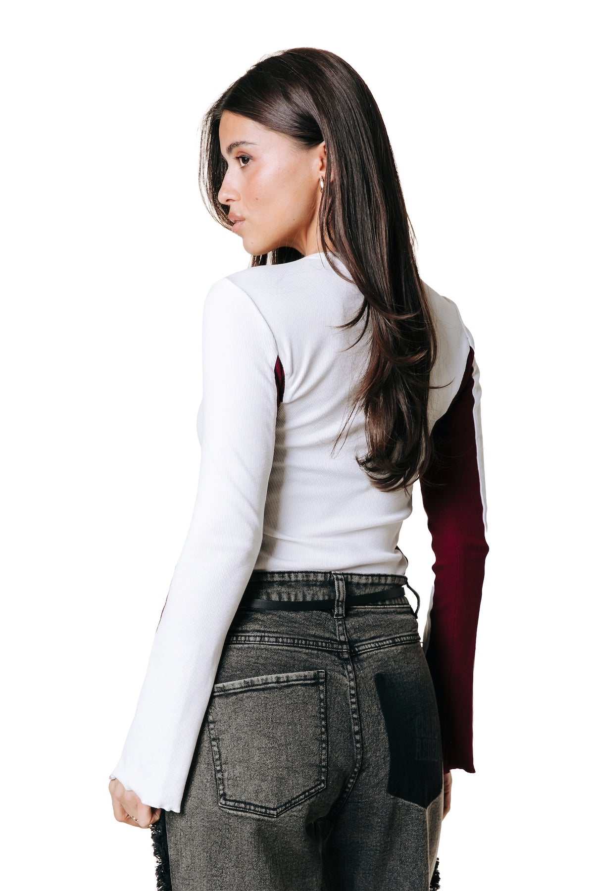 Livy Roundneck Top | Off white