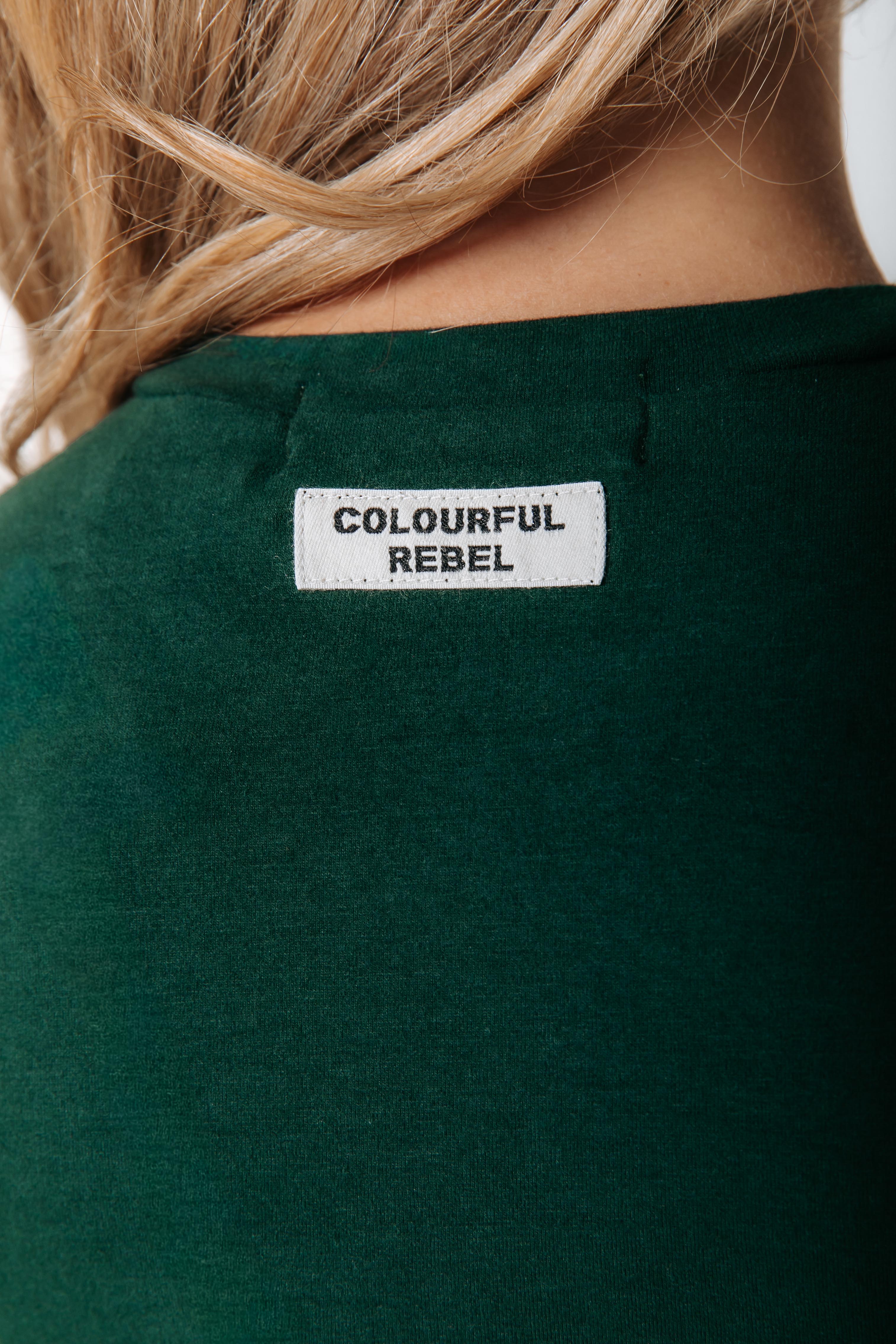 Fitted Longsleeve Top | Forest Green