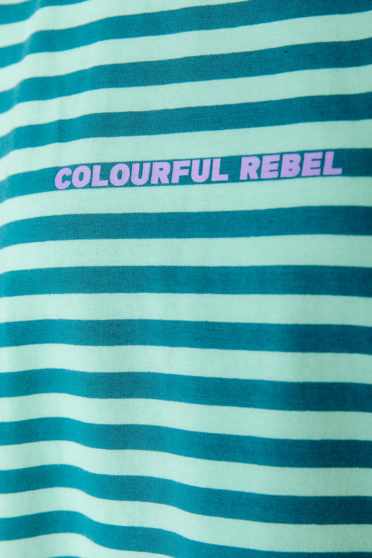Two Colored Striped Longsleeve | Green / Dark Green