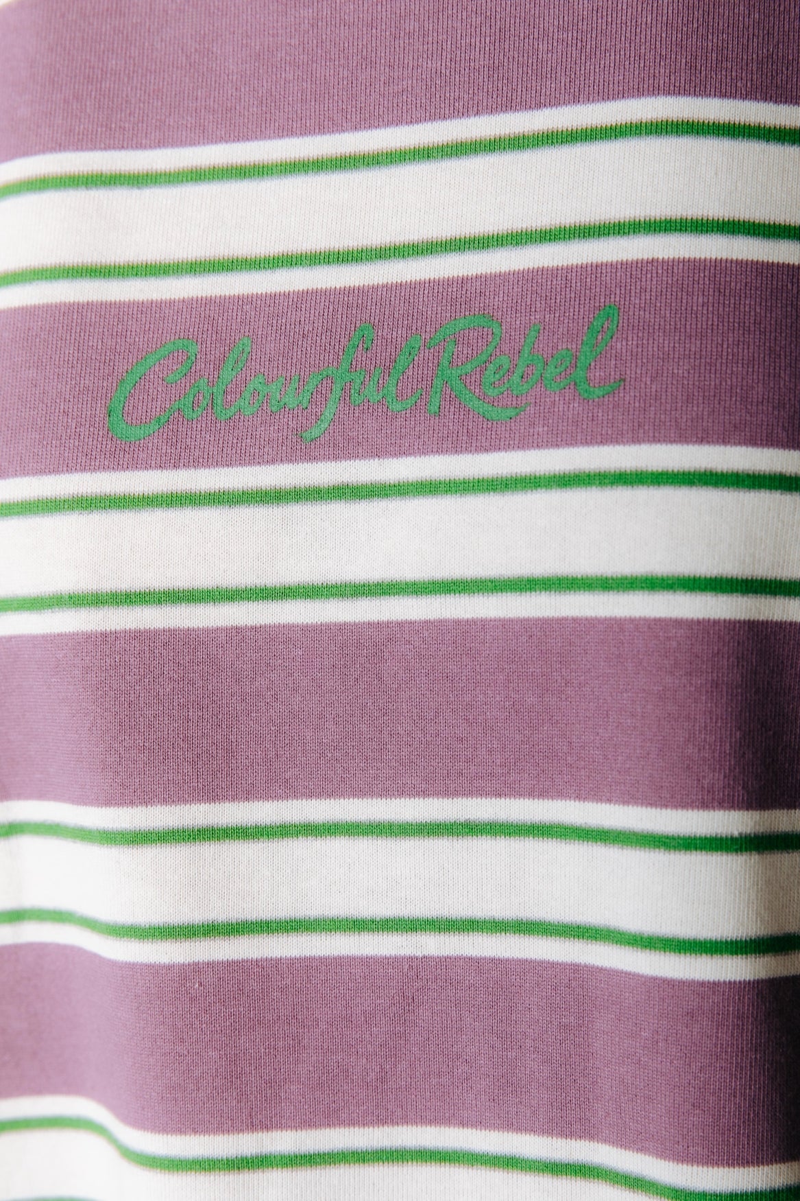 Multi Striped Longsleeve | Vintage pink