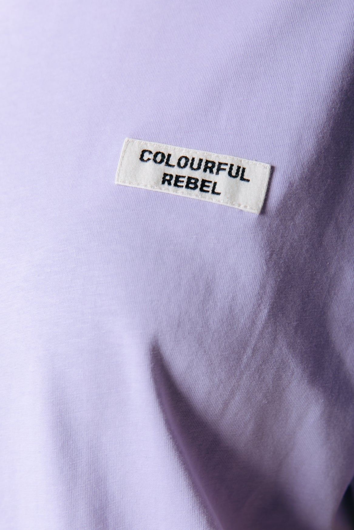 Label T-shirt | Lilac