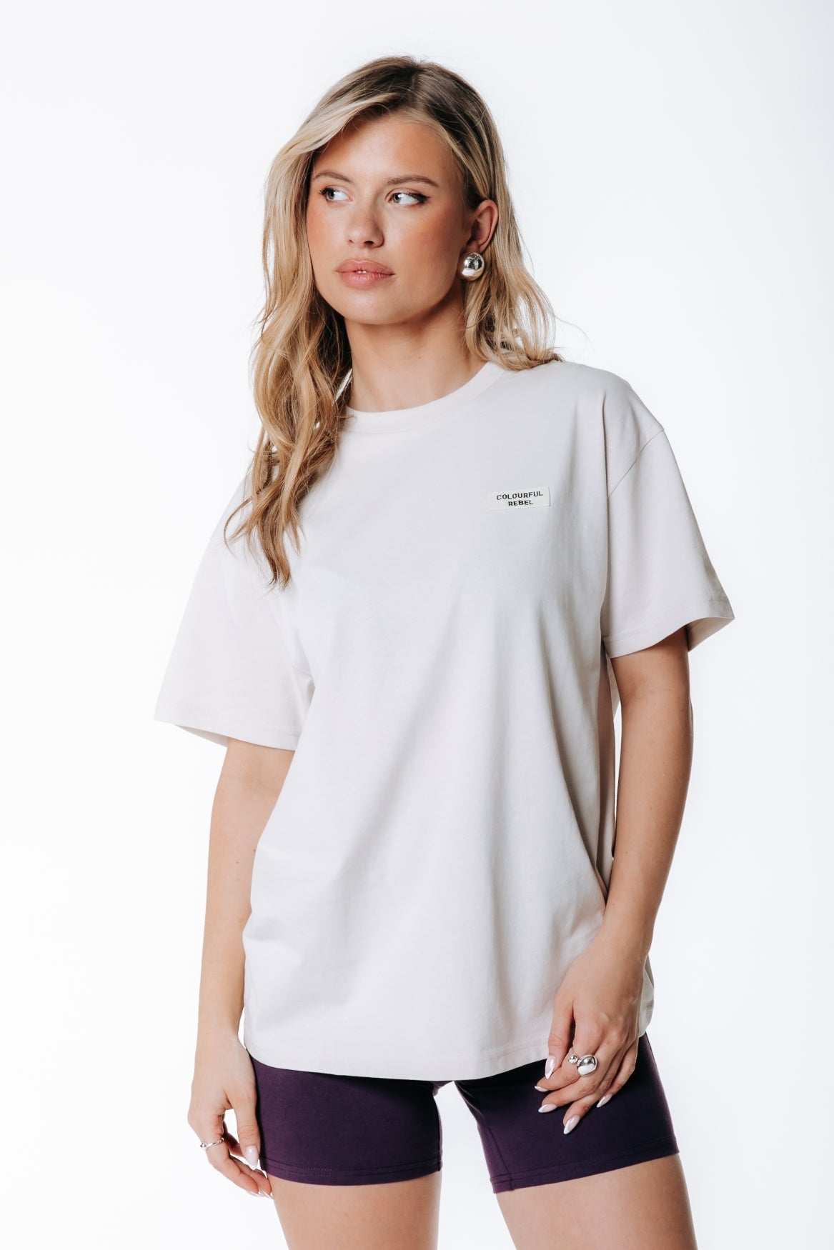Label T-shirt | Stone