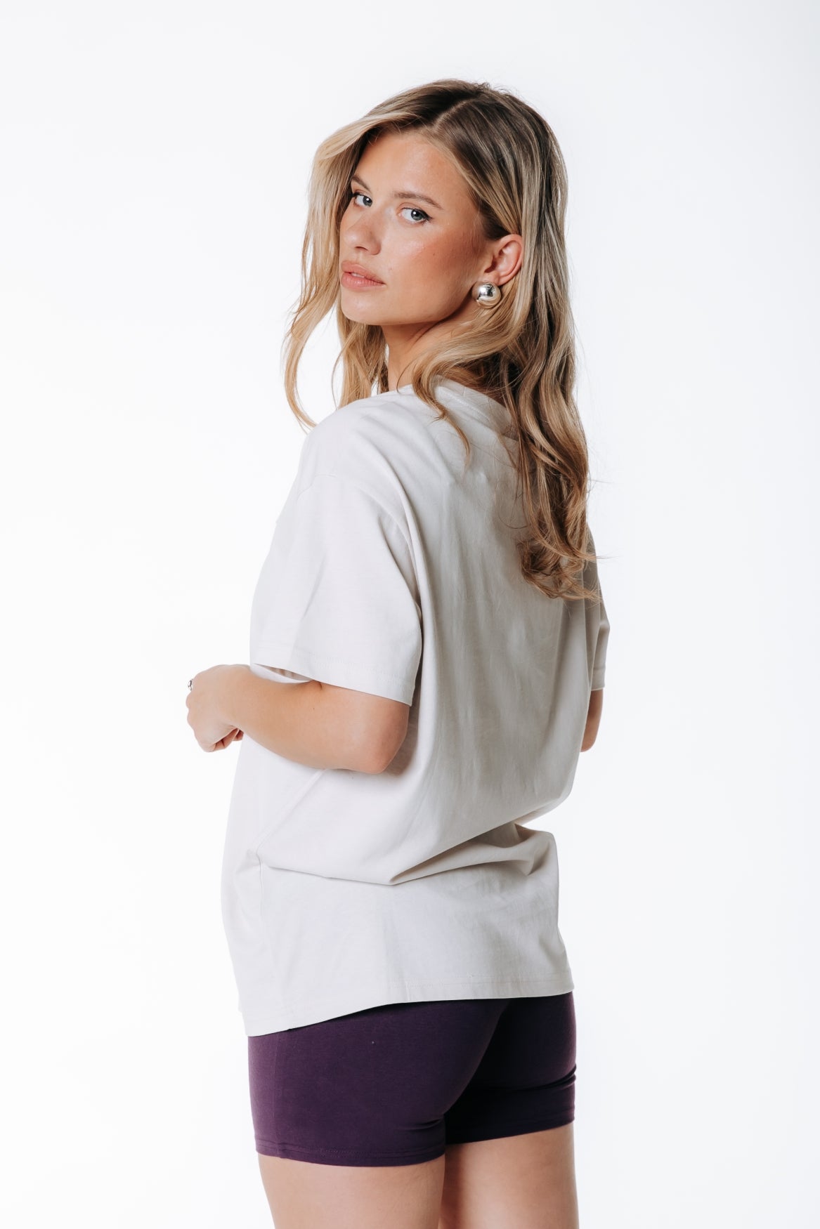 Label T-shirt | Stone