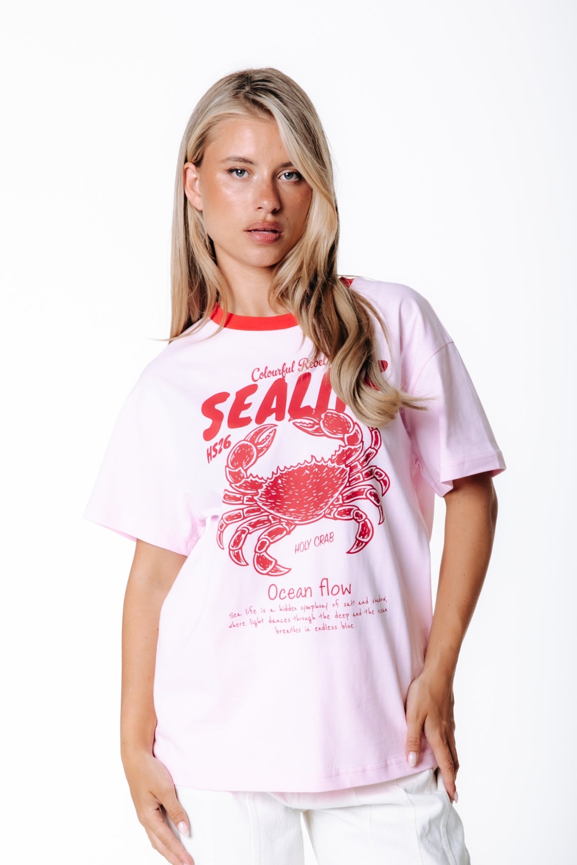 Sealife T-shirt | Pink