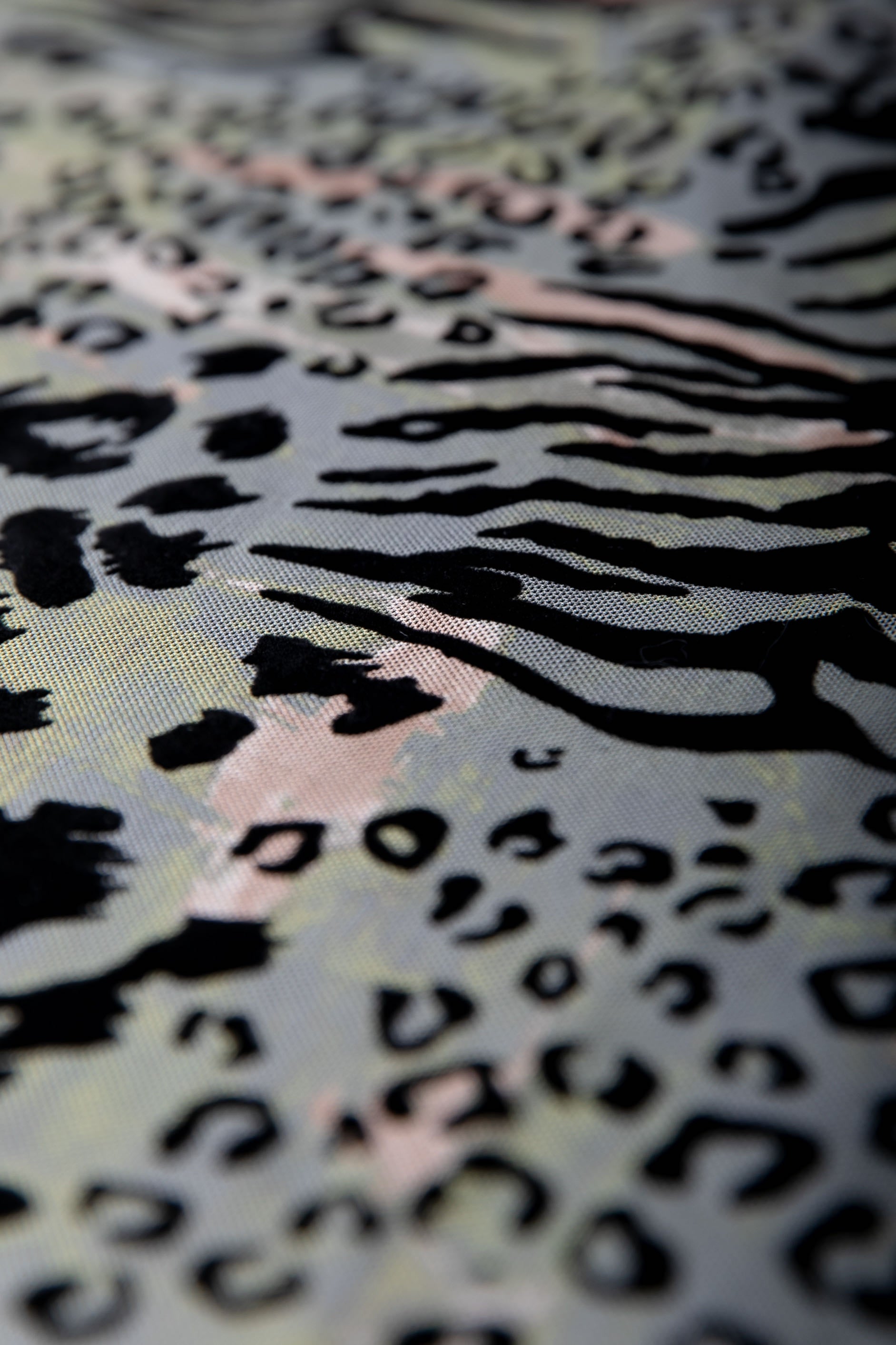 Neyo Leopard Flock Top | Army