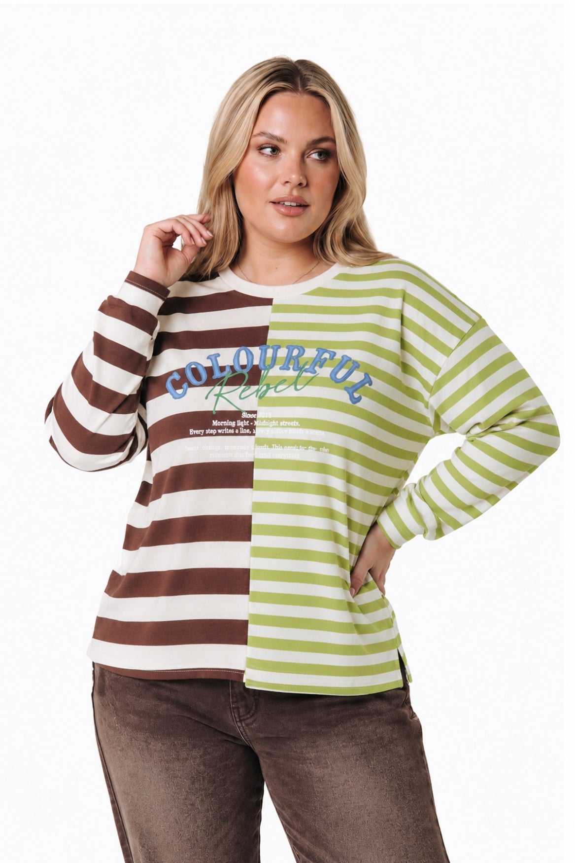 Two Striped Longsleeve | Multicolor