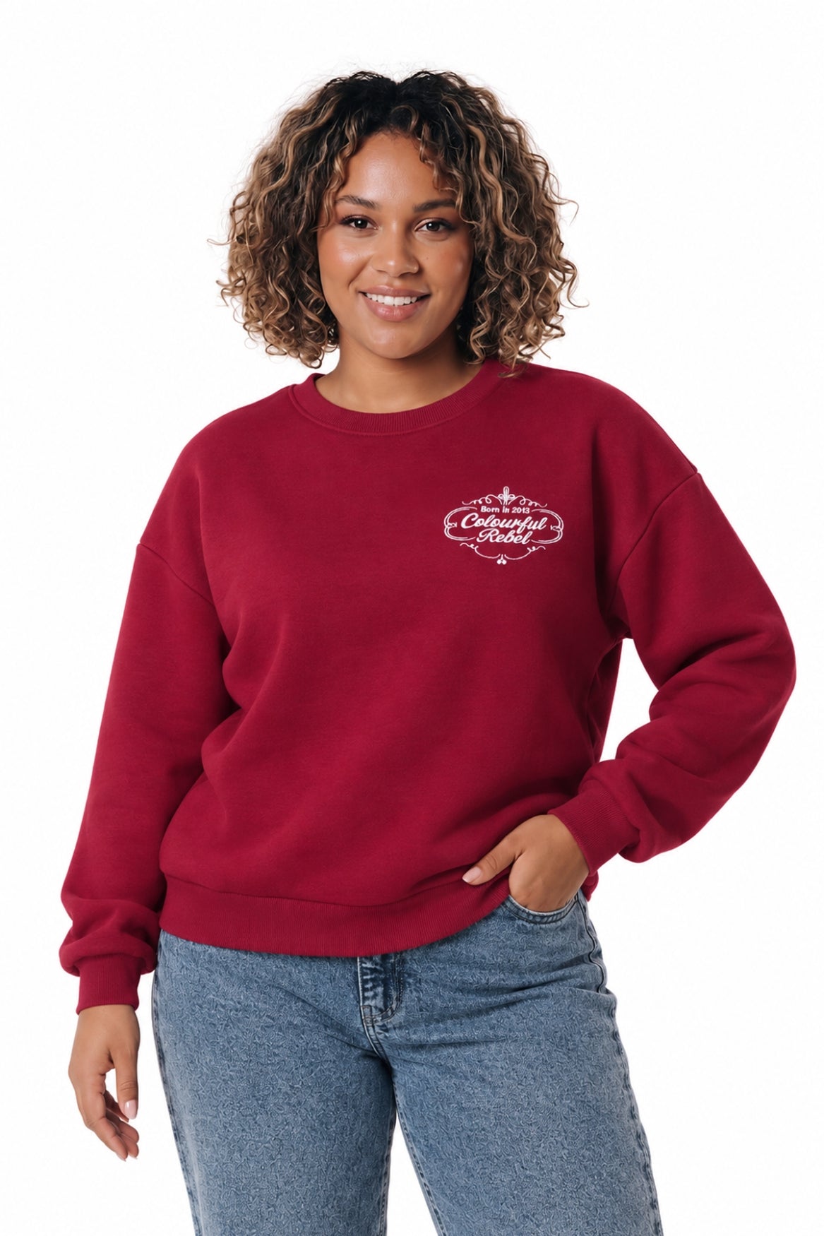 Fancy Script Sweat | Red