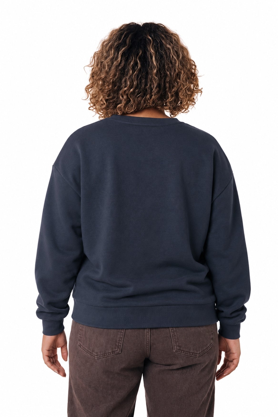 Logo Wave Sweat | Navy