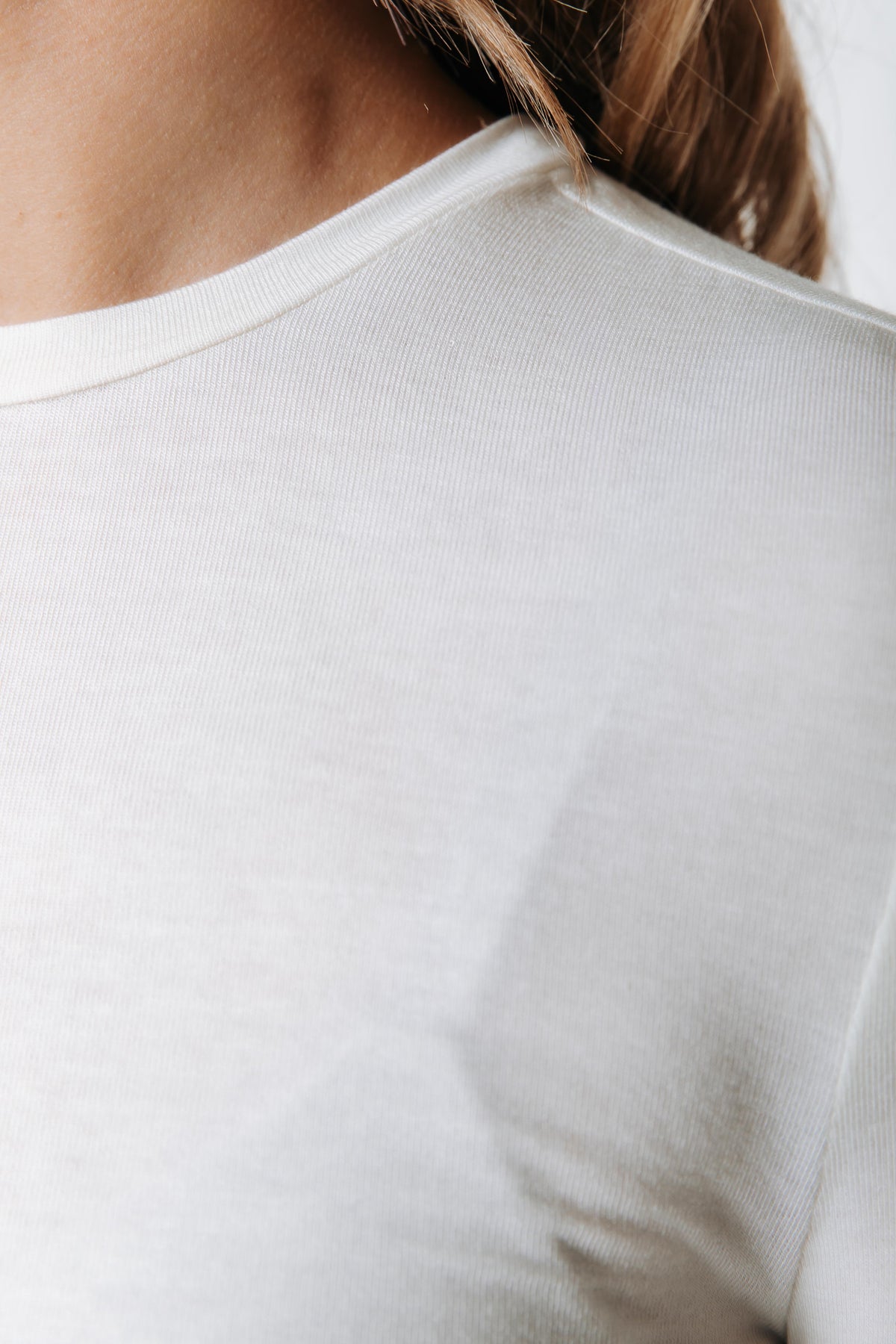 Fitted Lightweight Longsleeve | Off white