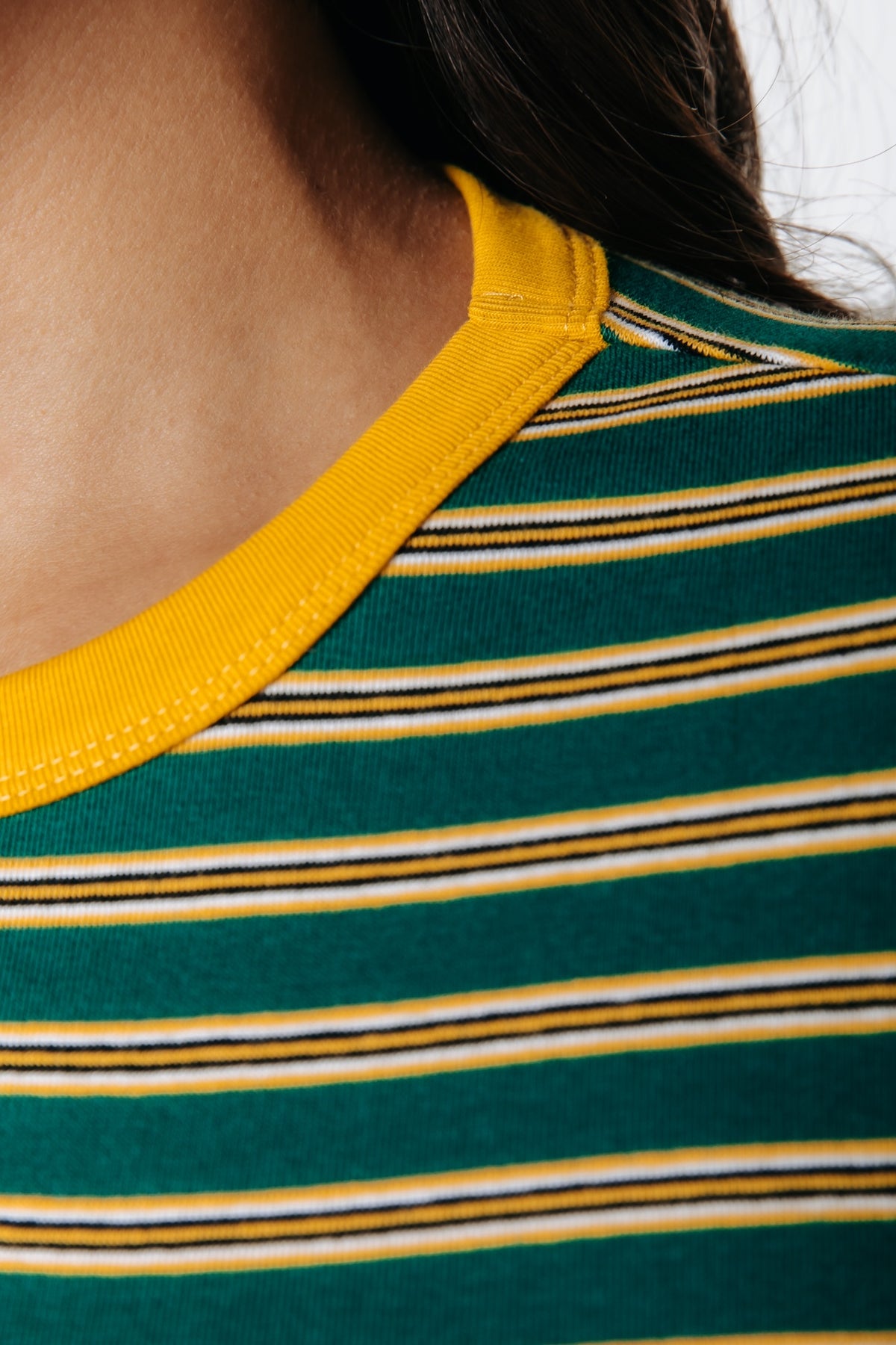 Livy Stripe Longsleeve | Green / Yellow