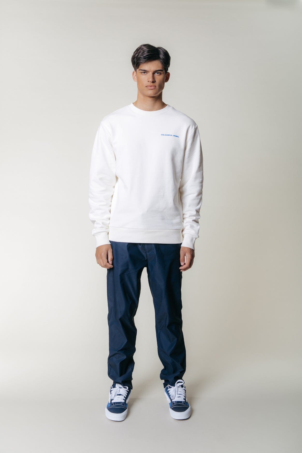 Colourful Rebel Disconnect Basic Sweat | Off white 