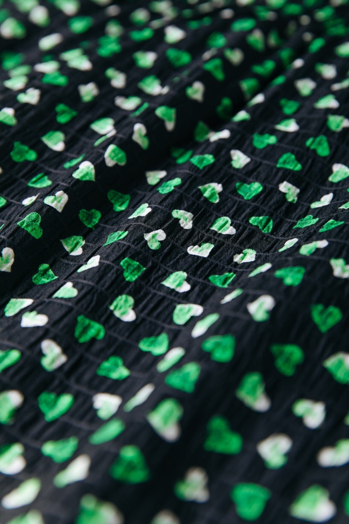 Colourful Rebel Melody Hearts Straight Pants | Bright green