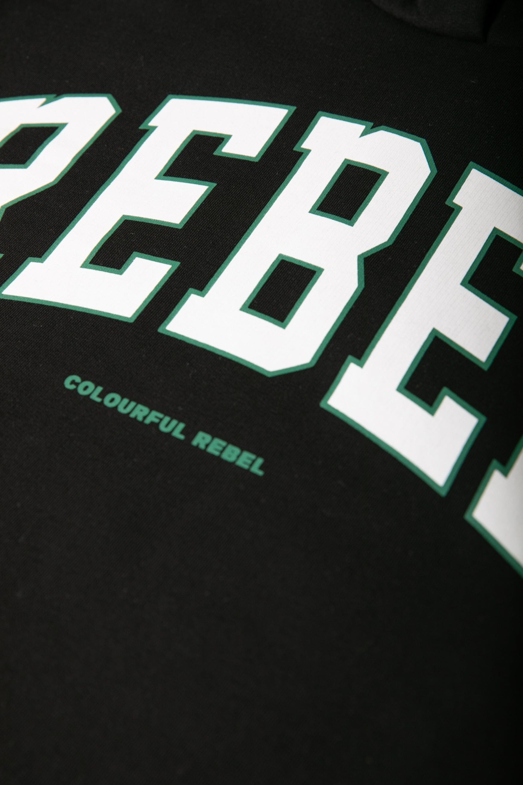 Colourful Rebel Rebel Hoodie | Black