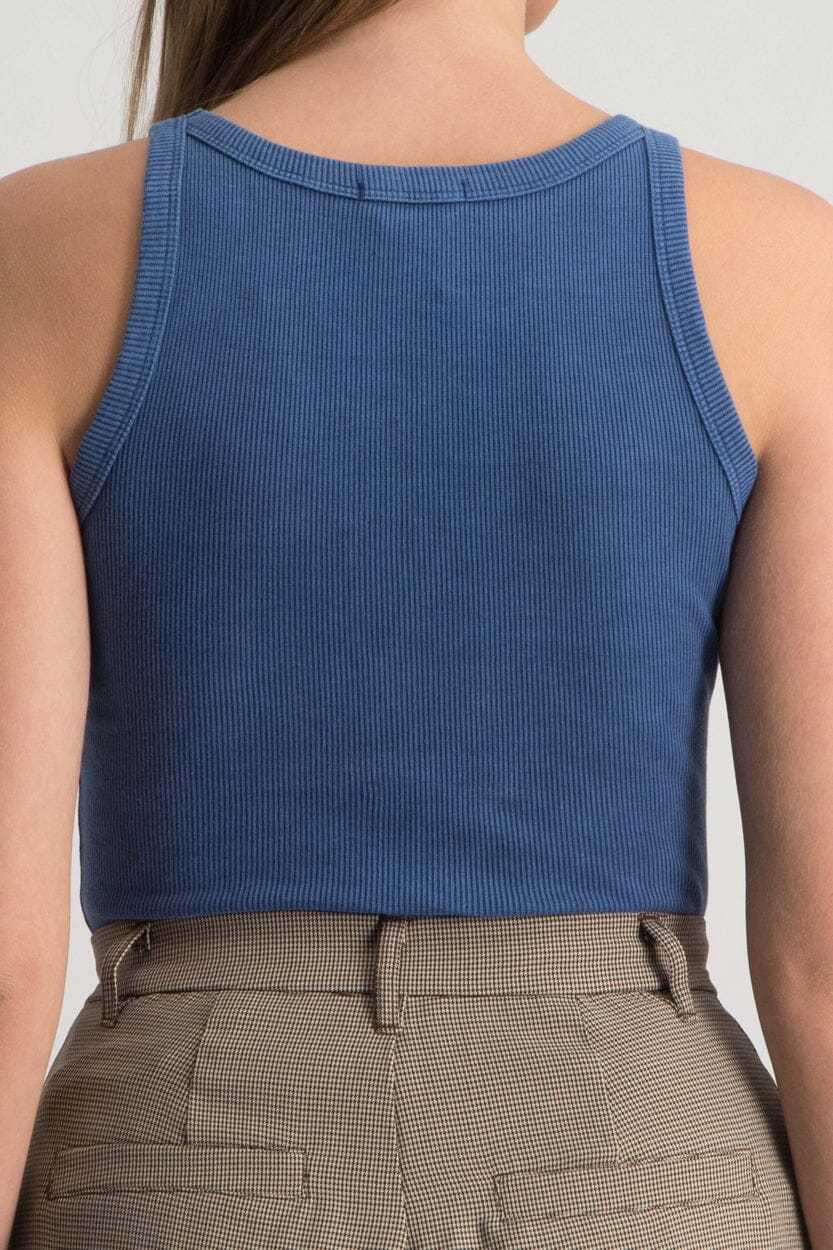 Colourful Rebel Sachi Rib Tanktop | Brown