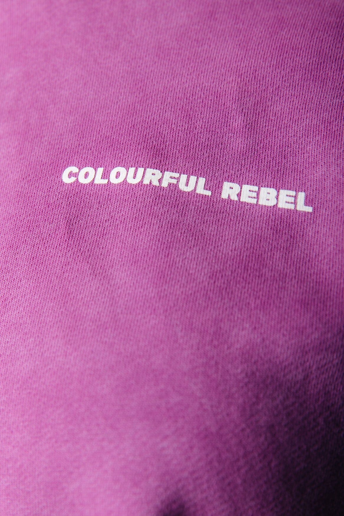Colourful Rebel Colourful Rebel Washed Hoodie | Fuchsia