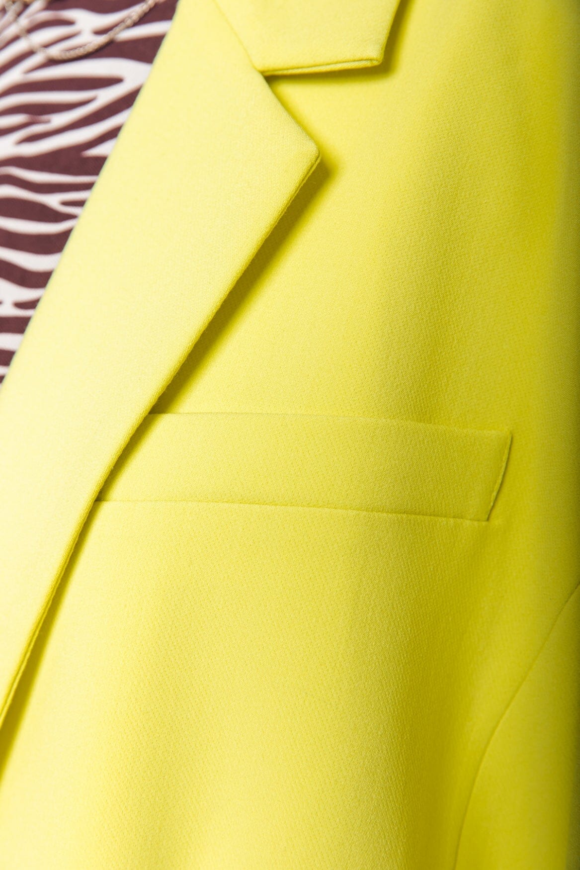 Colourful Rebel Gemma Oversized Blazer | Neon lime