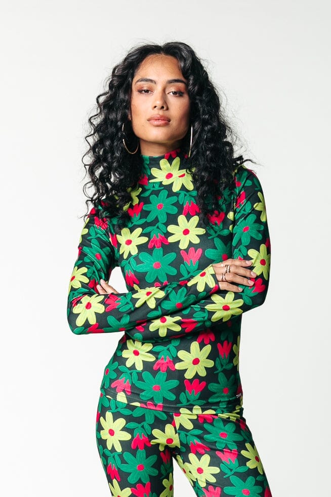 Colourful Rebel Neyo Big Flower Top | Multicolor 8720867015376