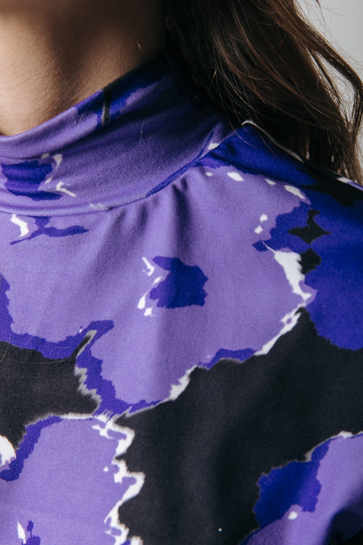 Colourful Rebel Neyo Flower Top | Light lilac