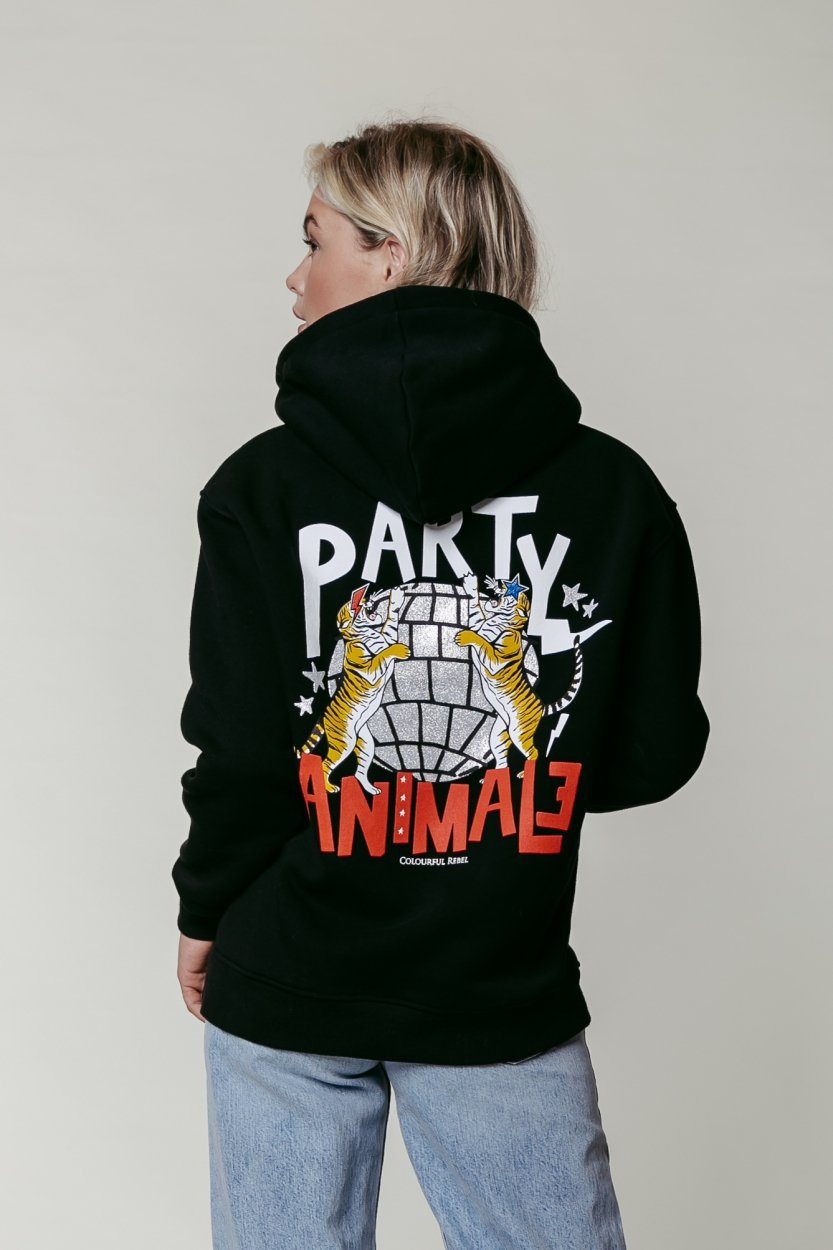 Party animal university hoodie Clearance