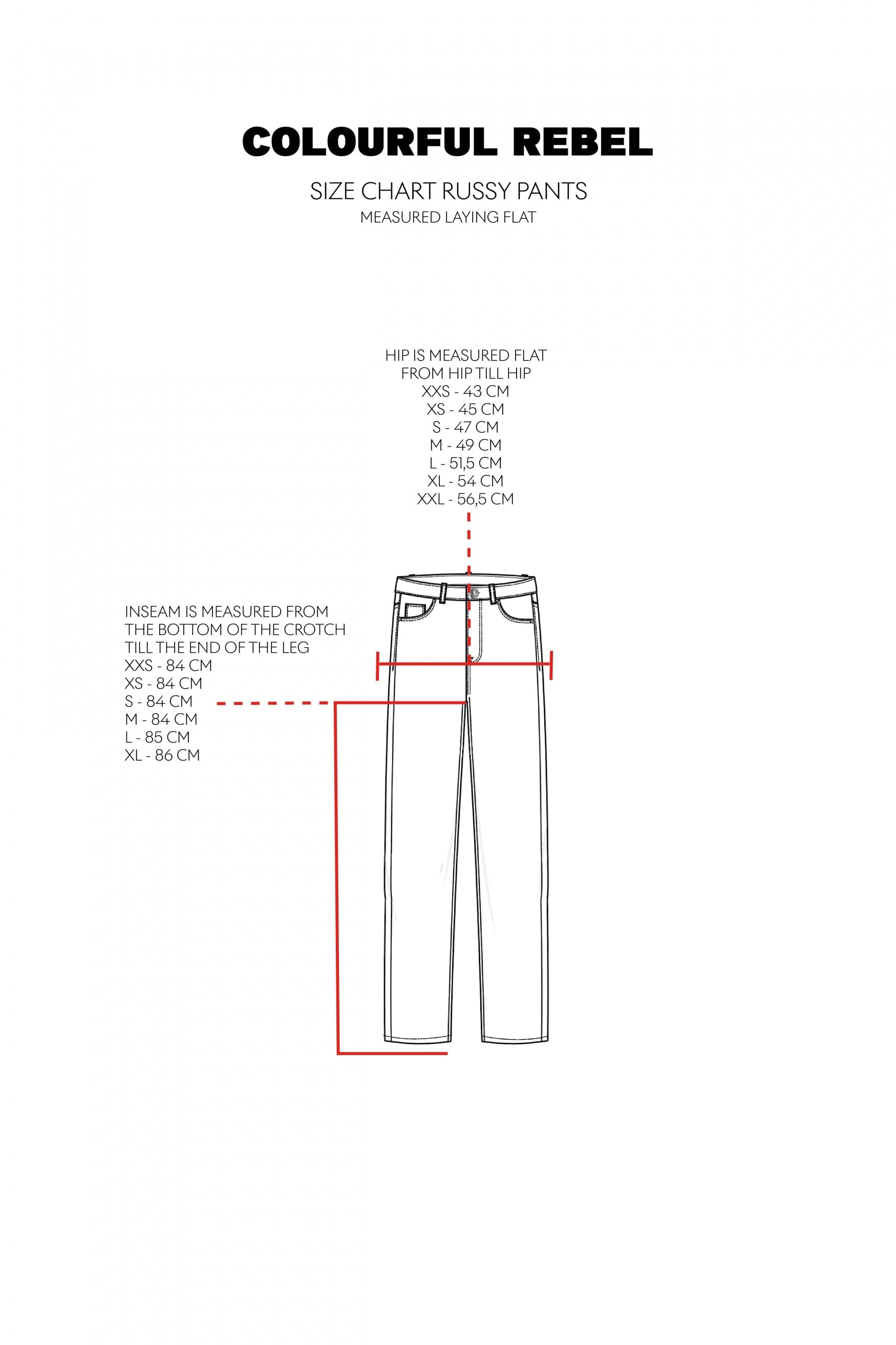 Colourful Rebel Russy Croco Pants | Red