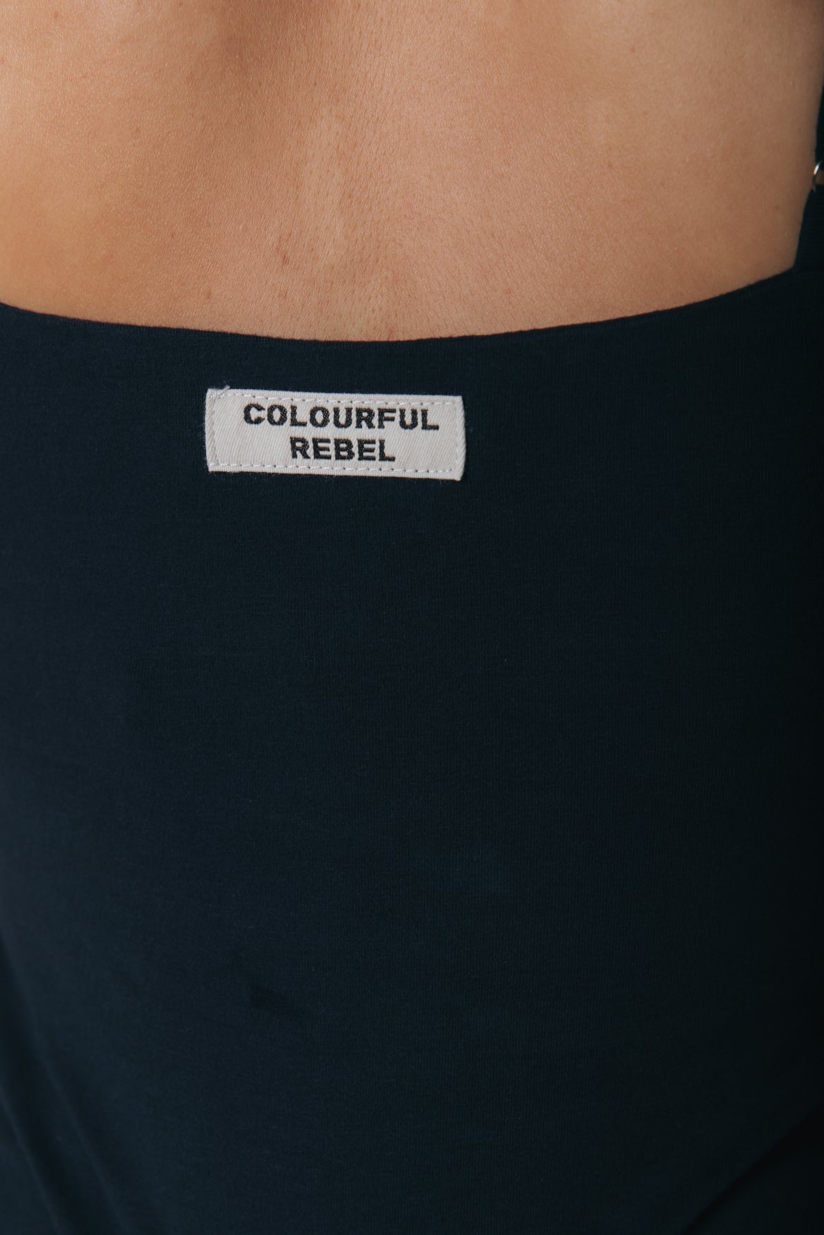 Fitted Strap Top | Dark Navy