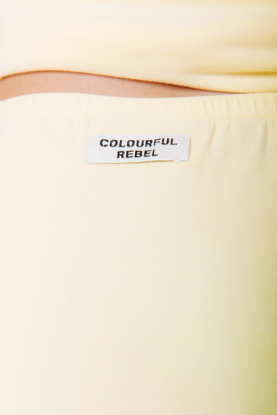 Fitted Maxi Skirt | Soft yellow
