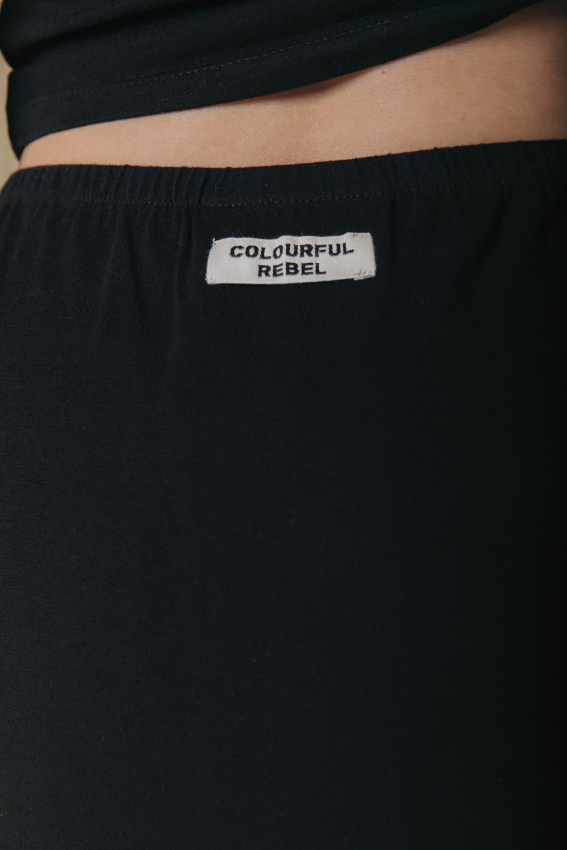 Fitted Maxi Skirt | Black