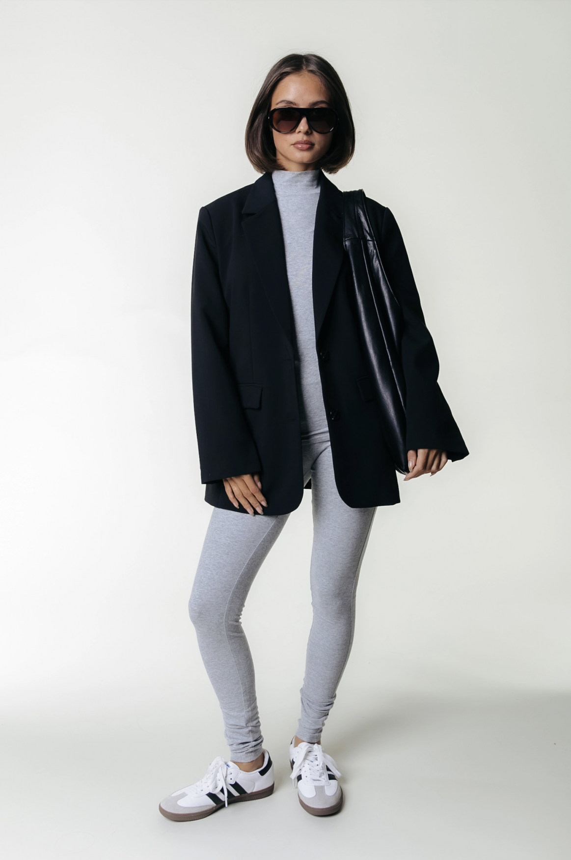 Gemma Oversized Blazer | Black