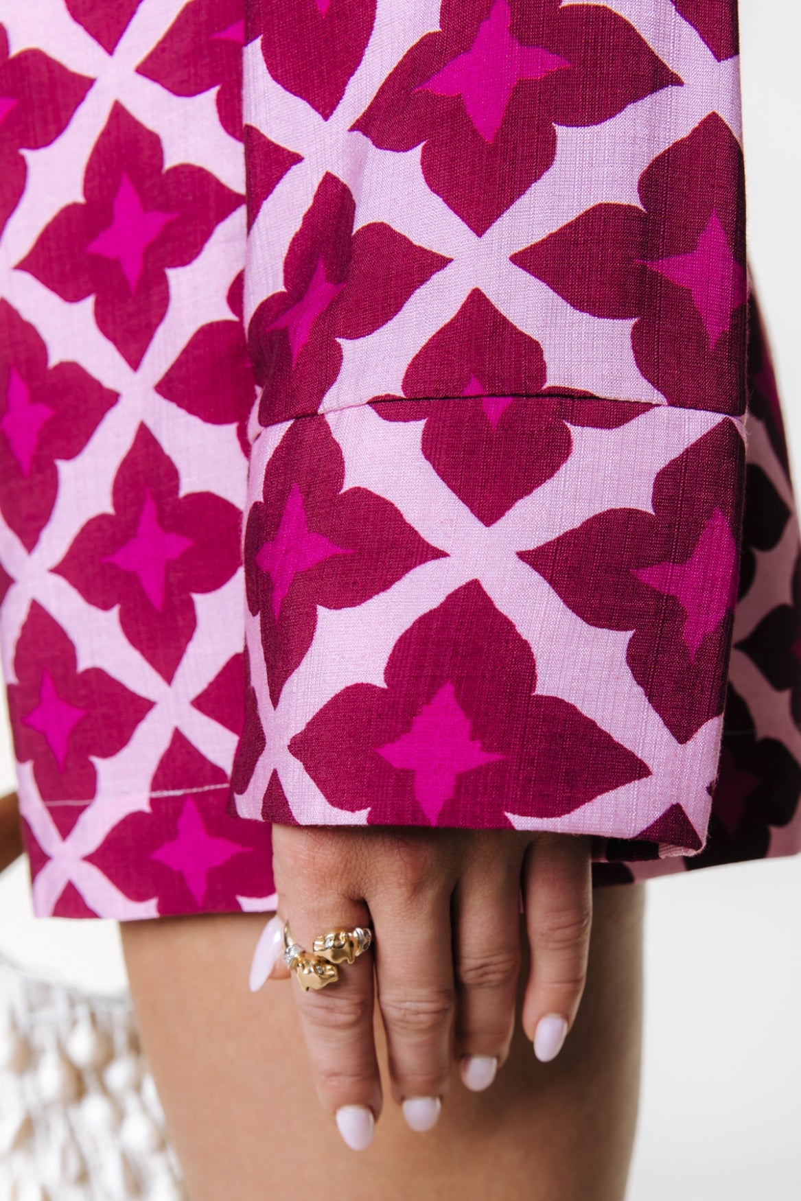 Tia Geo Blouse | Multicolored